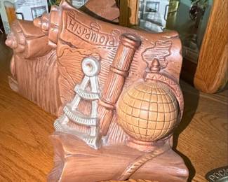 Vintage Universal Statuary Corp Hispaniola Nautical Bookends third image