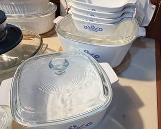 CorningWare Blue Cornflower Casserole Dishes