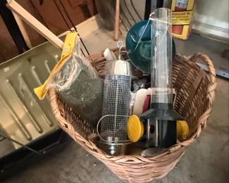 Assortment of Bird Feeders