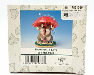Fitz and Floyd Charming Tails Showered In Love Figurine second image