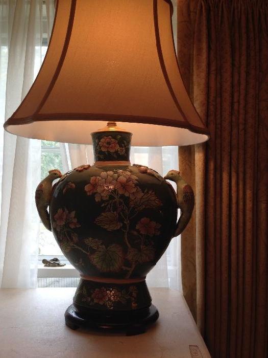 beautiful asian lamp