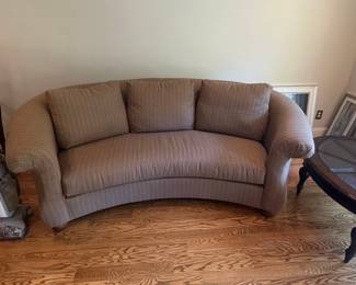 Vladimir Kagan Style Kidney Shaped Sofa