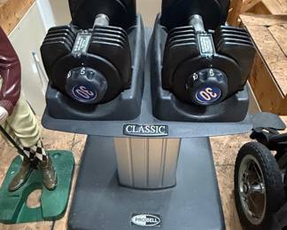 ProBell Classic Adjustable Dumbbell Set with Stand
