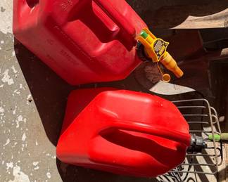 Midwest Can Company 5-Gallon Gasoline Canisters