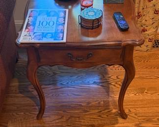 Ethan Allen Country French Lamp Table