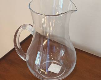 Princess House Heritage Pattern Glass Pitcher
