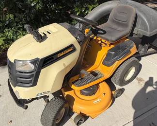 Cub Cadet LTX 1046 Riding Lawn Mower with Utility Trailer
