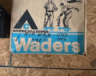 American Camper Hip-High Waders (Size 11)