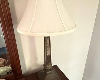 Stiffel Style Corinthian Column Table Lamp