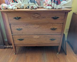 Pretty dresser on coasters