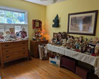 Dolls collection _ most are hand made