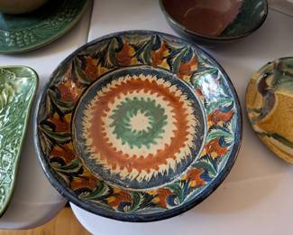 Capelo Guanajuato Hand painted Pottery Plate