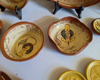 Welden Redware bowls