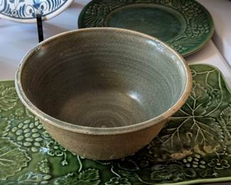 Pottery bowl by Jean Cole