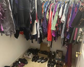 Ladies and Men’s Clothes. Mens Shoes