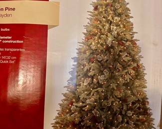 Christmas Tree with Lights