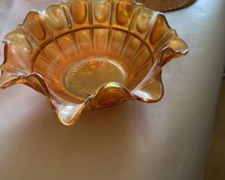 Carnival Glass bowl