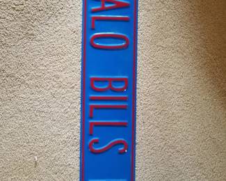 Buffalo bills street sign