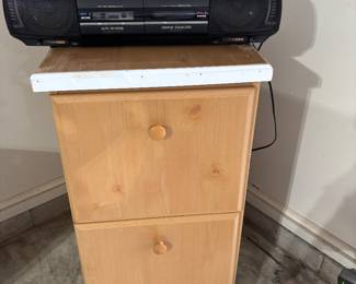 Panasonic Sterreo Radio Cassette Recorder - Side Cabinet