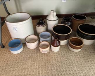 Various Crocks