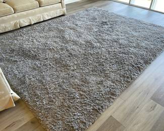 large shag rug