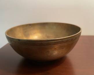 small copper bowl