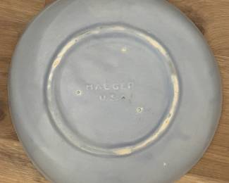 vintage Haeger plate