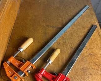 237 jorgensenbarclampswithwoodhandles