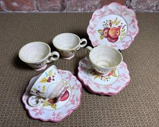 091 tracyporterhandpaintedcupsandplate
