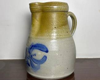 174 beaumontpotterystonewarepitcherwith