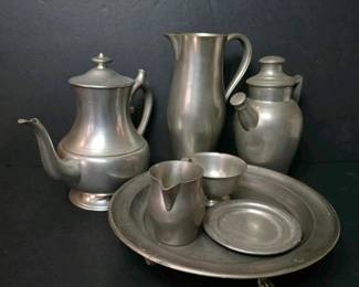 132 woodburypewtererspewterservingpieces