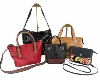 Brighton and Fossil Handbag, Tote, Crossbody and Coin Purse Collection