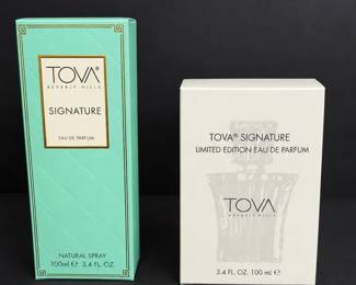 Sealed TOVA Signature Eau de Parfum Pair 3.4 oz