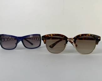 GUESS Designer Sunglasses Purple Logo Frames and Tortoiseshell Clubmaster