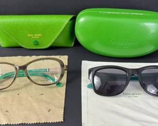 Kate Spade New York Marsha Eyeglasses AdannaS Sunglasses with 2 Cases