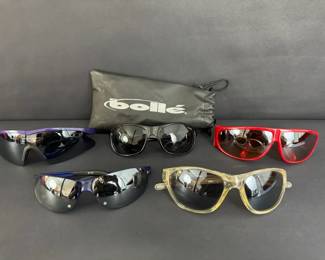 Bolle, Nike, Oakley Viper Sport Sunglasses Collection 5 Pairs