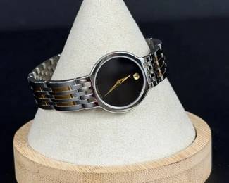 Movado Swiss Made Two-Tone Stainless Steel Museum Dial Watch