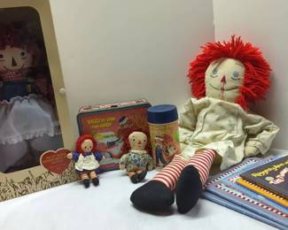 Raggedy Ann Collectibles and Books
