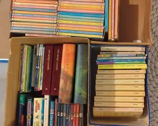 Childrens Chapter Books Including Little House on the Prairie, Babysitters Club and More