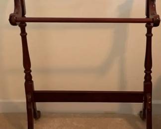 Wood Quilt Rack