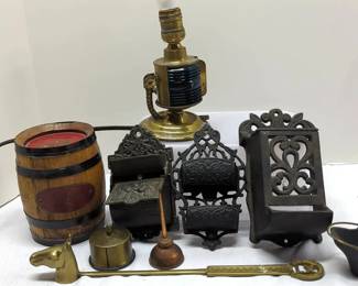Cast Iron and Brass Collectibles
