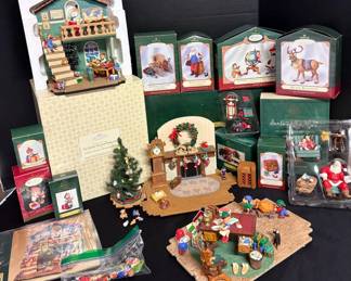 Santa and His Workshop