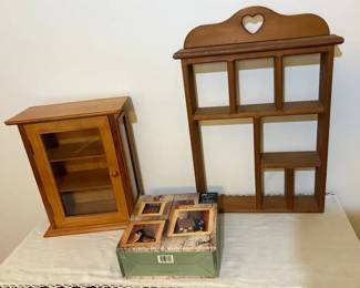 Shelf and Shadow Boxes
