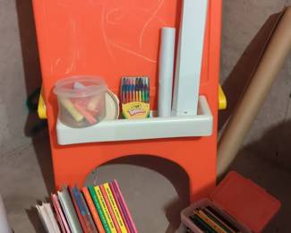 Coloring Easel, Coloring Books, Crayons And More