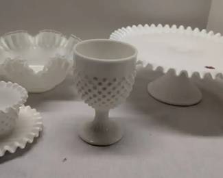 Fenton Hobnail Milk Glass Others