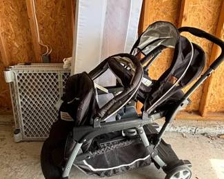Graco Double Stroller, Regalo Fabric Bed rails , Plastic Gates
