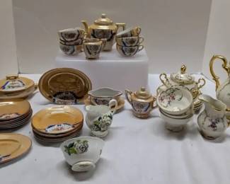 Vintage Lusterware Childs Tea Set