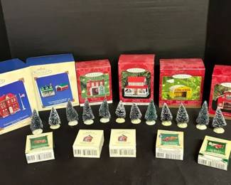 Town Country Metal Ornaments