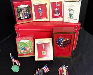 Patriotic Ornaments Decor