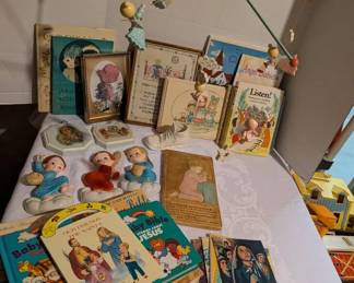 Vintage Baby Decor